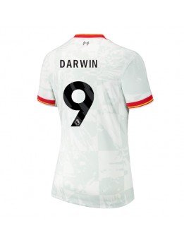 Liverpool Darwin Nunez #9 Ausweichtrikot für Frauen 2024-25 Kurzarm